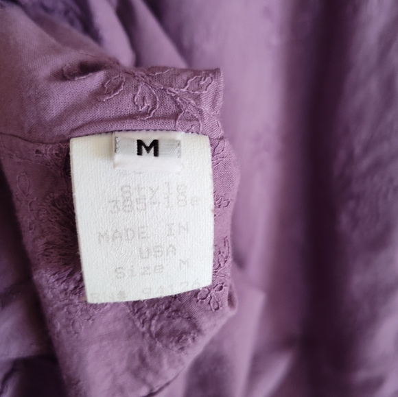 CP SHADES Eyelet Tunic Top Lagenlook - Picture 5 of 8